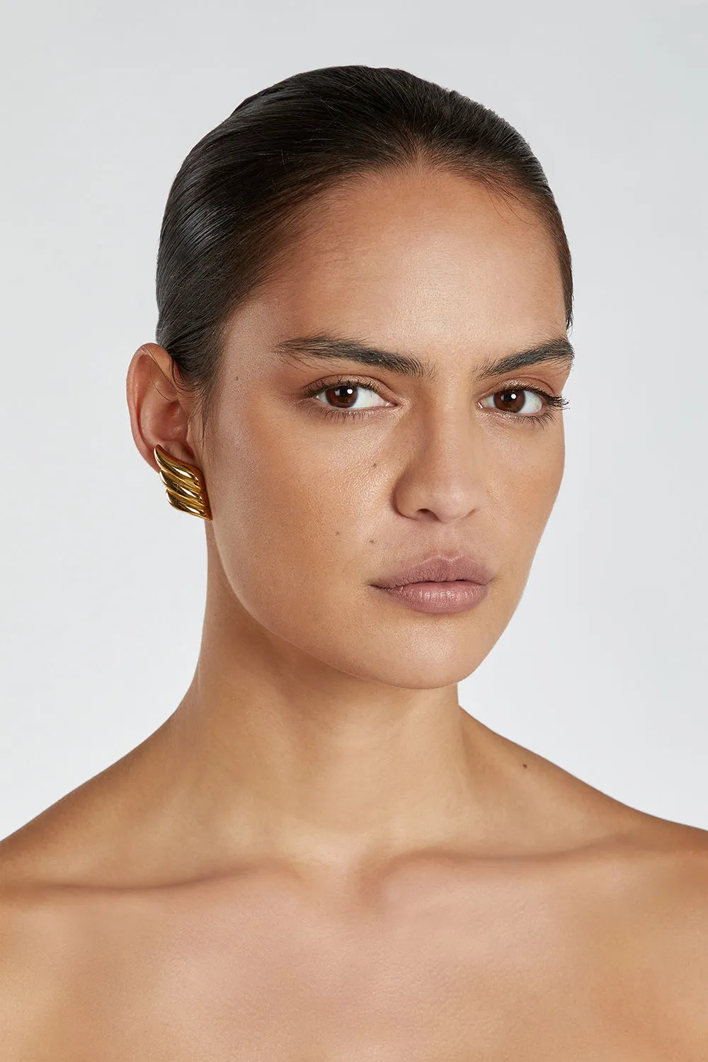 Dissh PORTER WING GOLD EARRINGS